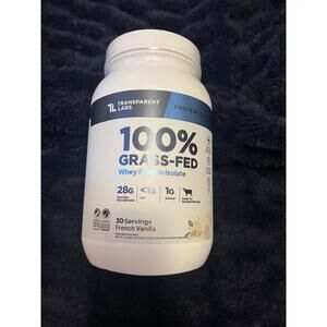 Transparent Labs Protein Powder - French Vanilla 30 Servings